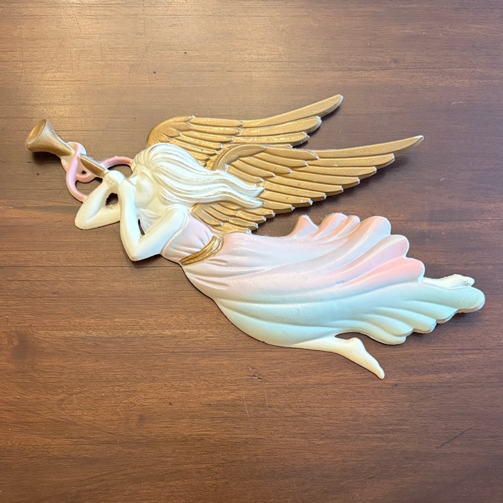 Vintage Cast Aluminum Angel
